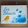 Enamel Plate made from a drawing