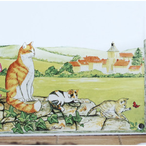 décor Famille Chat