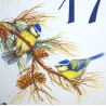 décor Mésanges bleues