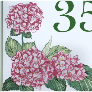 décor Hortensia rose