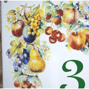 décor Fruits