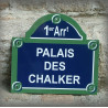 Personalized Paris street sign with arrondissement - Enameled 12x10 inches (3 lines)