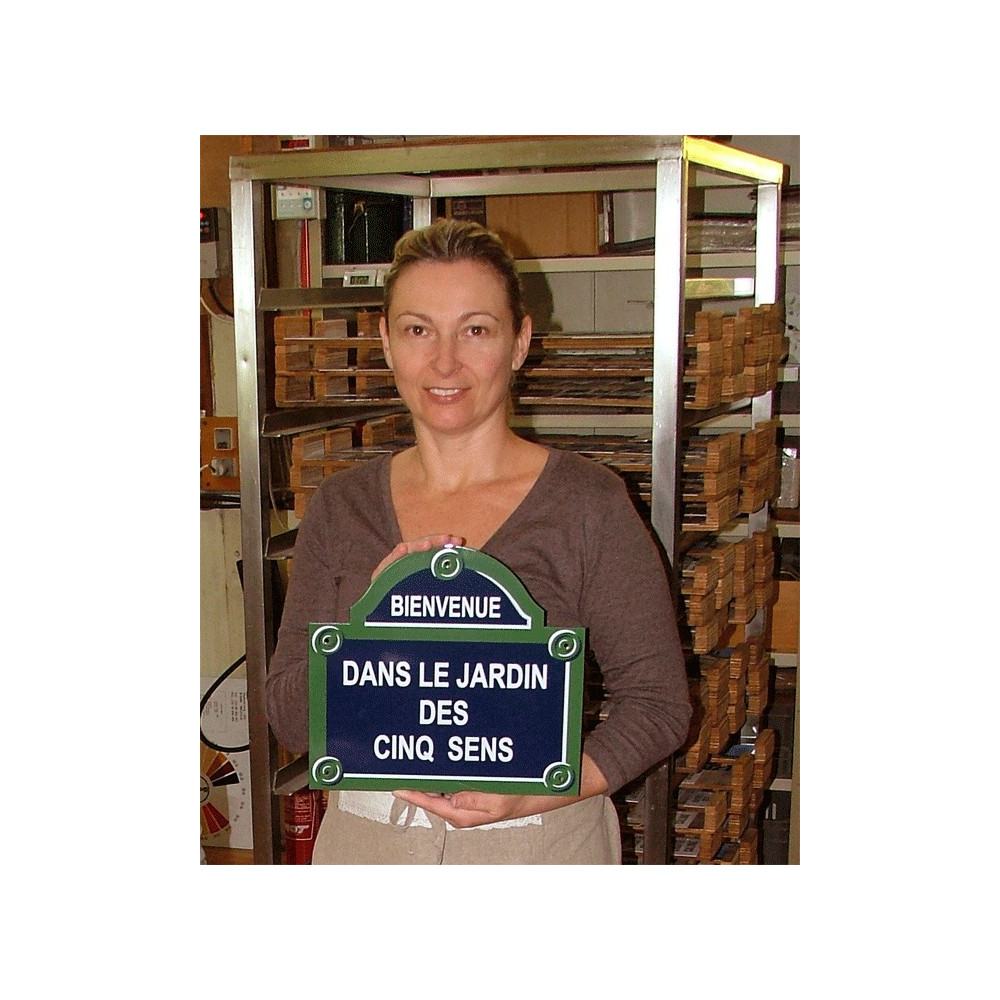 Votre Plaque de Paris 30x26cm personnalisée à votre nom