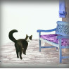 Décor Le Chat zoom