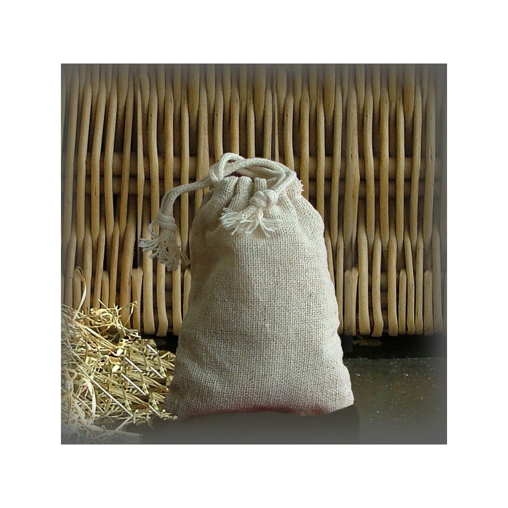 Petit sac en toile de lin