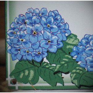 Décor hortensias zoom