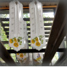 Enamel thermometer Sunflower