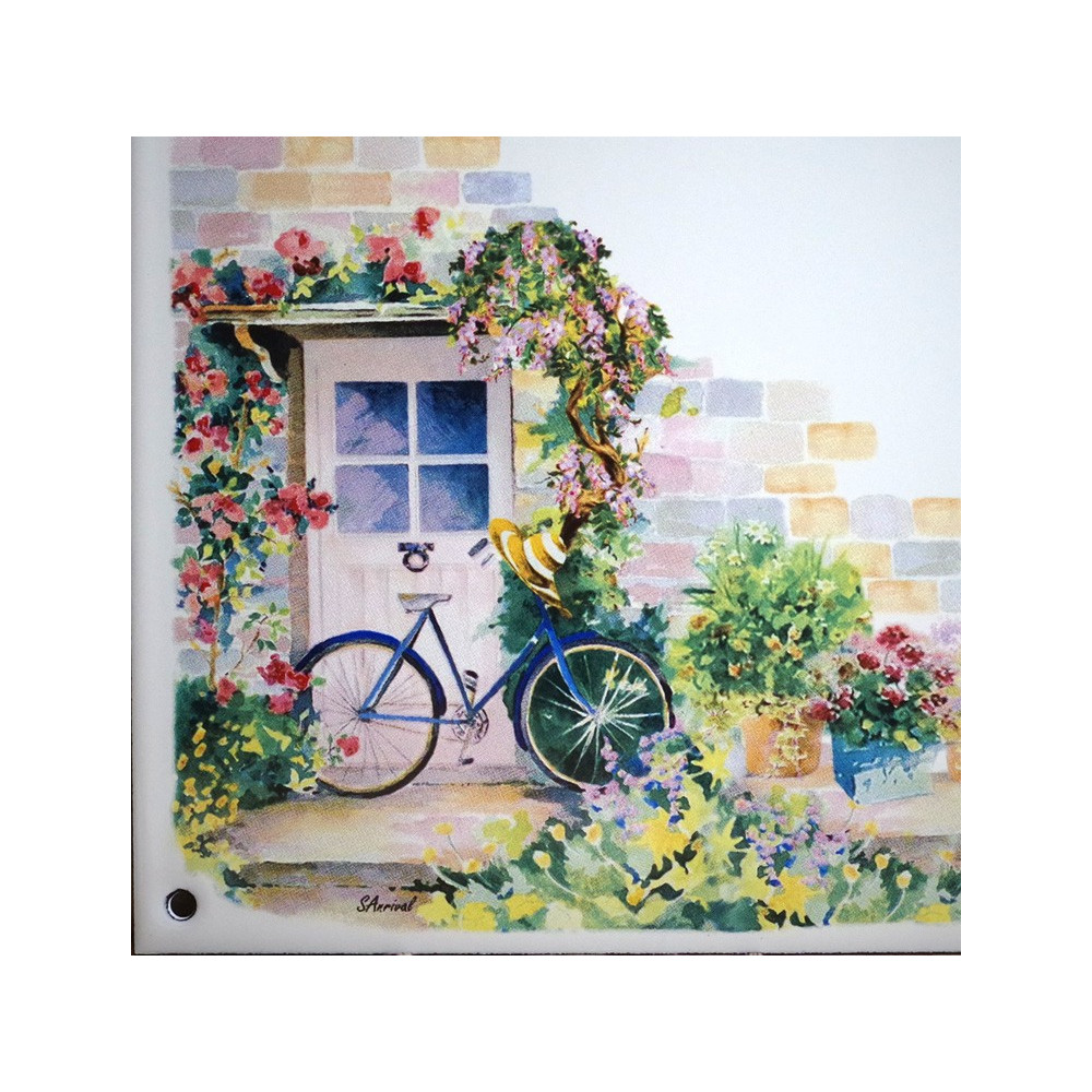 Zoom sur le décor Maison fleurie