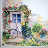 Zoom sur le décor Maison fleurie