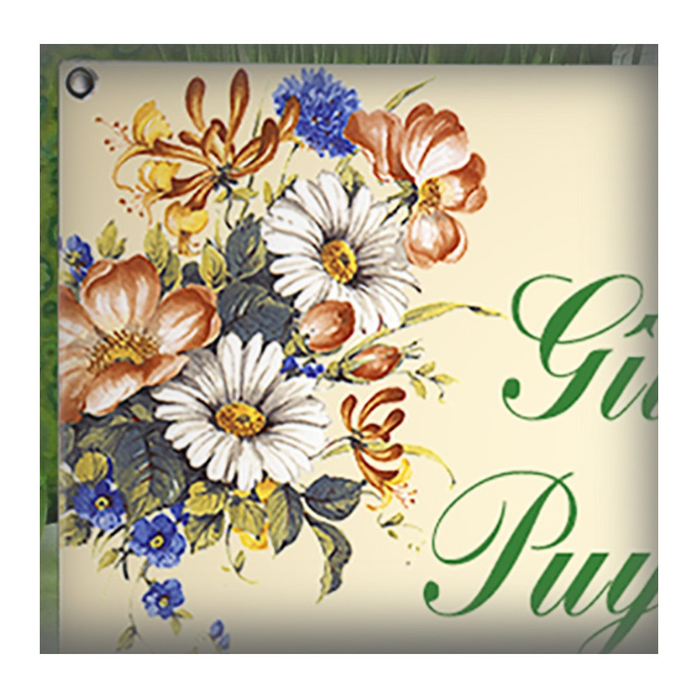 Zoom sur le décor Fleurs des prés