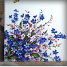 Zoom sur le décor Myosotis
