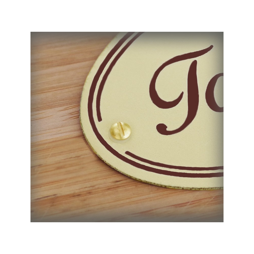 Accessoire vis laiton + rondelles de protection