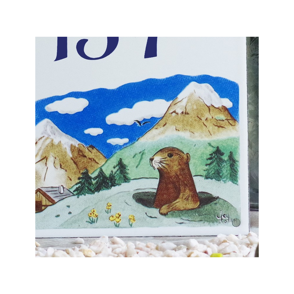 Marmot decoration