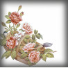 basket of roses decor