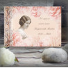 Enameled funeral plate 11,4x8in + your model