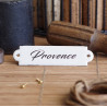 Individual "Dorante" Enamel Cellar Tag - Handcrafted in France