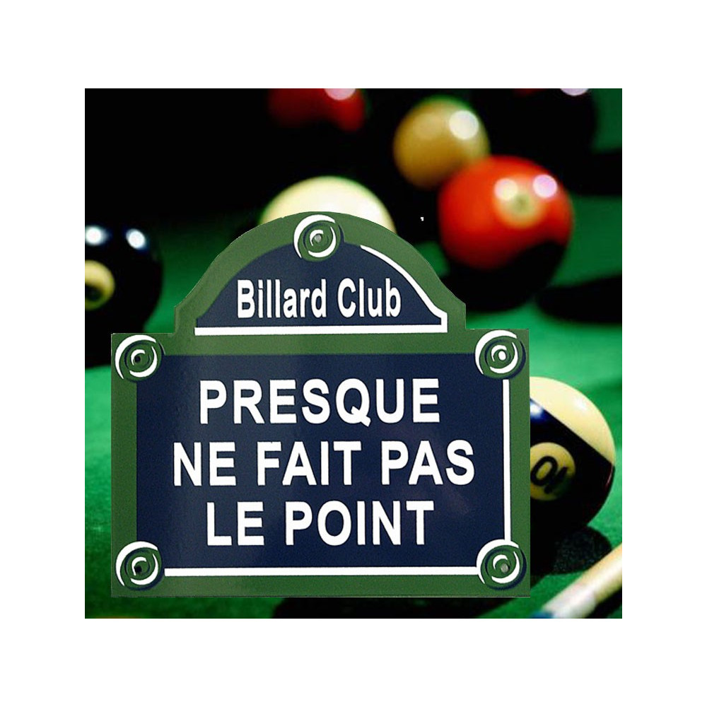 Votre Plaque de Paris 30x26cm personnalisée à votre nom