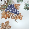 Plaque de Maison décor Grappe de raisins zoom