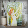Plaque émaillée Absinthe Robette