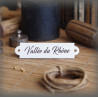 enamel label : Vallée du Rhône